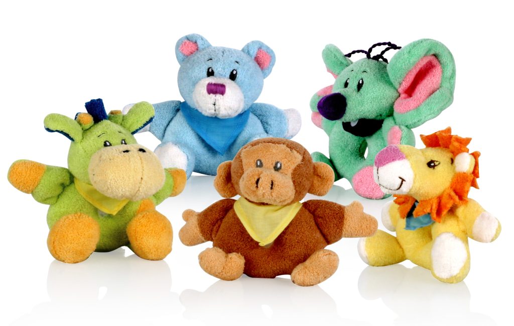 Nubby Hand Rattle Nuby Bisby Plush Ring Rattle - Atlantic Trading Co.